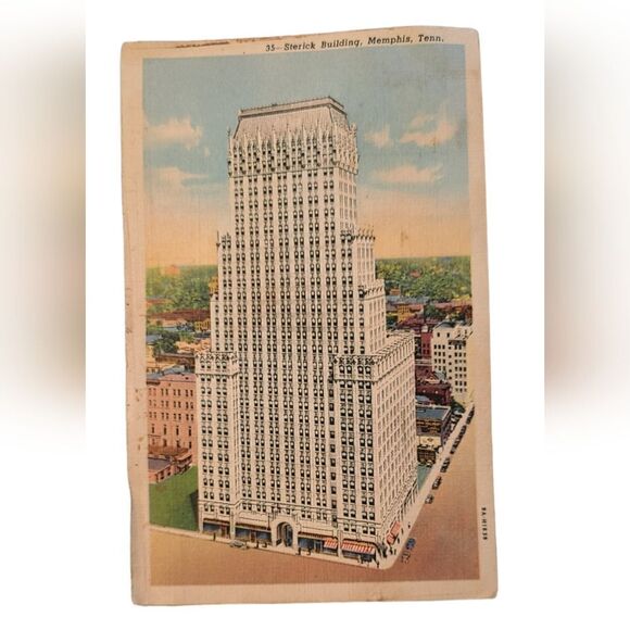 Antique Postcard‎ From Memphis TN Postmarked 1/6/1946 - Picture 5 of 5